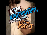 incredibly hot Kim Kardashian sex tape that she made at home with her black rapper