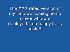 welcoming home lover from a deployment 480p