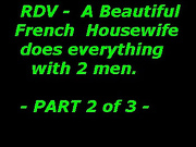 French Housewife Shared on TV - Pt 2