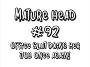 mature head 92 office slut doing her job once again HOT19