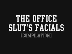the office slut s facials compilation HOT19