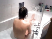 Horny Girlfriend Bath Blowjob