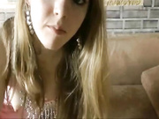 Deutsch Mädchen Faust ass Webcam