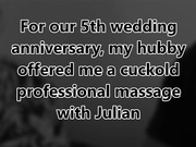 Amazing cuckold massage for wedding anniversary CPL10 22