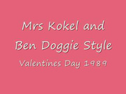 mrs kokel and black ben doggie