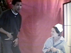 ir loop black dude fucks the hairy white nurse