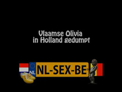 Olivia Vlaamse Brunette part 1of2 Nederland Dutch