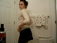 cute teen striptease