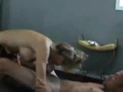 kat does him while her hubby films