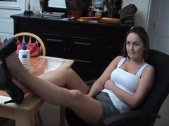 shannon - leg rub cuckold