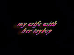 husbands friend jackrabbits his wife until overflowing her