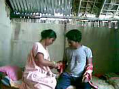 village boy giving pleasure to her