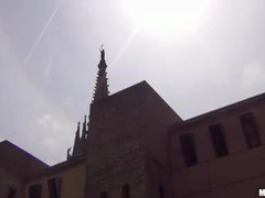 public pick ups noemilk, myuiki son two babes and one cock