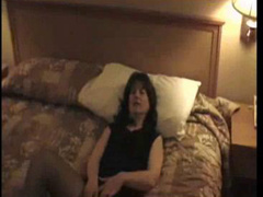 jenny with hubbys friend again and again