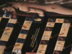 Beautiful girlfriend with two guys playing sexy games m