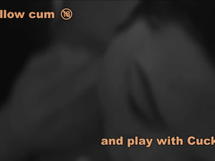 Swallowing cum in front of my cuckold CPL3 22