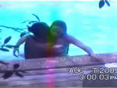 caught at my condo pool real