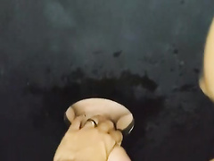 My husband loves to see me sucking and in the gloryhole