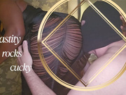 Chastity hubby’s date night treat