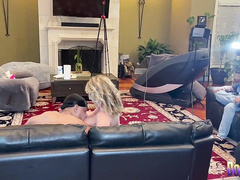 DOGGNUTS - Cuckold Watches 50y Squirt Wife Fuck Junior Bull