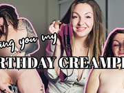 Feeding you my birthday creampies WMV
