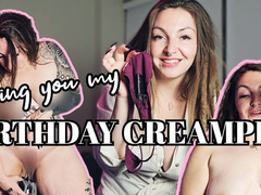 Feeding you my birthday creampies MP4