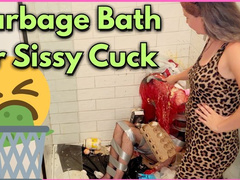 Humiliating a Sissy Cuck with REAL Rotten Garbage - Warning: Extreme Degradation! (4K Ultra HD)