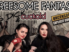 Cucked by BBC Threesome - Cuckold Story and Humiliation | Mistress Karino, Dominatrix Dinah [FHD MP4]