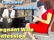 GEA DOMINA - CUCKOLD COUNSELING: PREGNANT WIFE CONFESSION (sub eng)