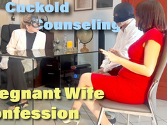 GEA DOMINA - CUCKOLD COUNSELING: PREGNANT WIFE CONFESSION (sub eng)