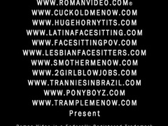 Jacky Joy hot wife cuckold creampie eating chasity sissy training and small penish humiliation and CBT action in hot pov sex and pov blowjob action watching her fuck her lover and making you suck out her creampies