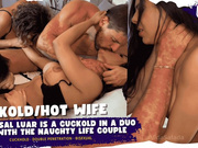 Casal Luar is a cuckold in a duo with the naughty life couple (1080 EN SUB) - Cuckold - Make Me Bi - Hot Wife - BlowJobs - Doggystyle