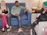 Female Cuck Psychiatrist Bree Austin counsels Kora Bell and Darren Blaze