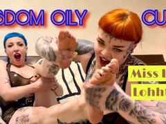 Lezdom Oily Foot Cuck! What You Would Give Just To Taste Miss Lilly's And Lohhtuz's Feet!