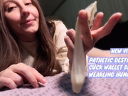 Grossest reward for walking wallet cuck