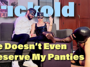 GEA DOMINA CUCKOLD: He Doesn’t Even Deserve My Panties (Sub ENG)