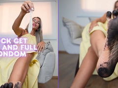 Lick Her Dirty Feet and Swallow His Cum After Lytta Date - FOOT WORSHIP - FOOT POV - FOOT DOMINATION - SOLES - MASSAGE - FINDOM - SWEATY FEET - SMELLY FEET - CUCKOLD POV - FOOT HUMILIATION - CUM EATING - 720p