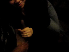 white married bitch sucking my big black cock