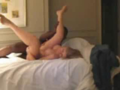 1 leg up and taking the meat