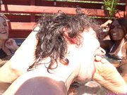 Paris Love & Andi - Bitch Boy to Foot Cuck (Part Two) - foot domination, foot gagging, foot worship, cuckolding, lesbians, Bambi