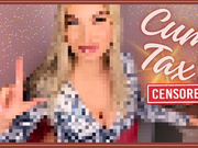 720WMV Cum Tax (Findom JOI) (Beta Safe Censored Loser Porn)