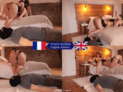 Cuckold crushed under the weight of his infidelity - CUCKOLDING - FOOT FETISH - FOOT WORSHIP - FOOT GAGGING - FOOT HUMILIATION - FRENCH LANGUAGE