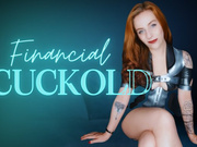 Financial Cuckold : Redhead Dominatrix In Latex Turns You Into Her Findom Bitch Cuckolding Edging JOI Orgasm Control Humiliation