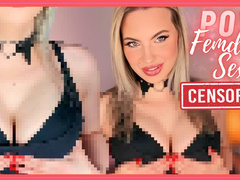 480MP4 POV Femdom Sex (Beta Safe Censored Loser Porn)