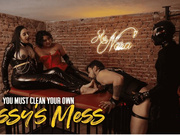 Two Girls and a CD fuck and humiliate a cuck ass-pussed slave (1080 EN -sub)