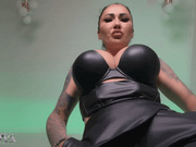 Your perfect view of Mistress Kennya while she cuckolds you