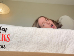 WIFEY CUCKS YOU - Cuck Humiliation Femdom POV By Miss Honey with cuckolding, Verbal Humiliation and Wife Roleplay