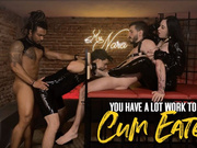 Nara bring two bulls to help her to humiliate her cuckold (1080 EN-sub)