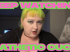 Goth BBW Girlfriend Ignores You, Degrades You & Gets Ready for a Bigger Man (Cuckold, Humiliation)