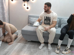 ALISA and KEVIN - We're back from the gym, are you happy? (HD)